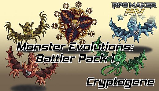 RPG Maker MV - Monster Evolutions: Battler Pack 1