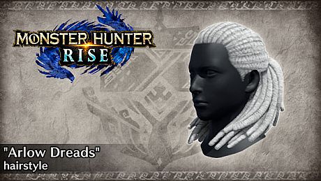 Monster Hunter Rise - "Arlow Dreads" hairstyle DLC