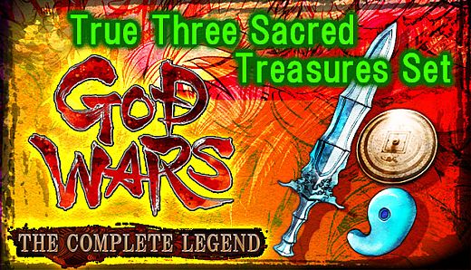 GOD WARS The Complete Legend - True Three Sacred Treasures Set