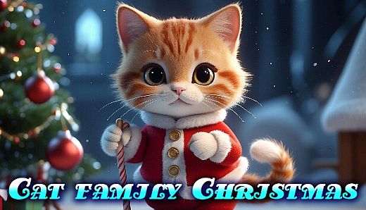 Master of Pieces Jigsaw Puzzles - Cat Family Christmas