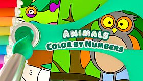 Color by Numbers - Animals