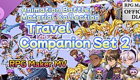 RPG Maker MV - Animation Battler Material Collection Travel Companion Set 2