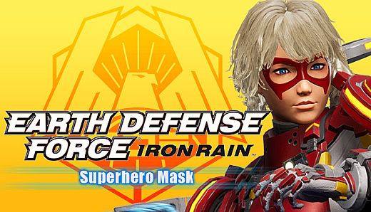 EARTH DEFENSE FORCE: IRON RAIN - Superhero Mask