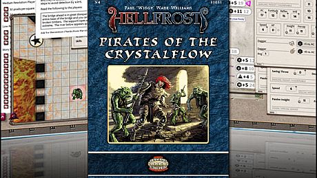 Fantasy Grounds - Hellfrost: Pirates of the Crystal Flow (Savage Worlds) DLC