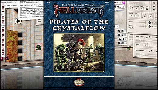 Fantasy Grounds - Hellfrost: Pirates of the Crystal Flow (Savage Worlds)