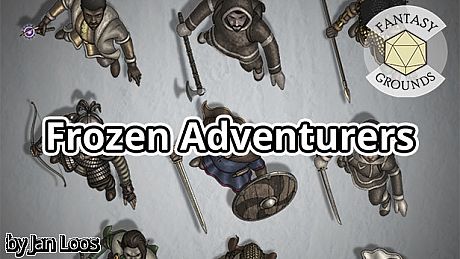 Fantasy Grounds - Jans Token Pack 31 - Frozen Adventurers DLC