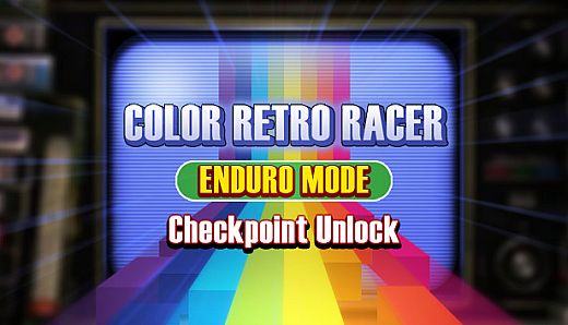 COLOR RETRO RACER : ENDURO MODE *Checkpoint Unlock*