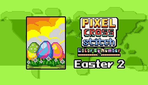 Pixel Cross Stitch - Easter Pack 2