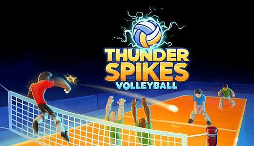 Thunder Spikes Volleyball
