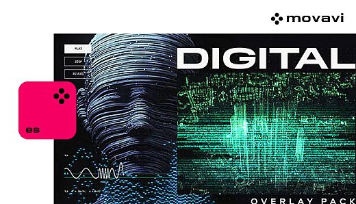 Movavi Video Suite 2024 - Digital Overlay Pack