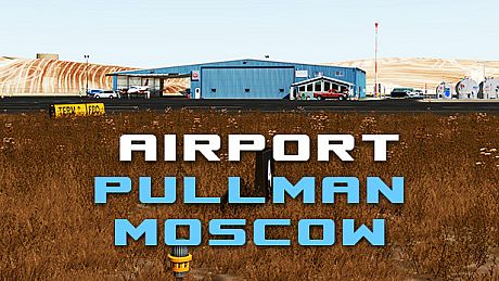 X-Plane 10 AddOn - Aerosoft - Airport Pullman-Moscow DLC