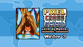 Pixel Cross Stitch - Winter Pack 3