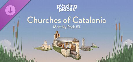 Puzzling Places - Monthly Pack #3 - Churches of Catalonia