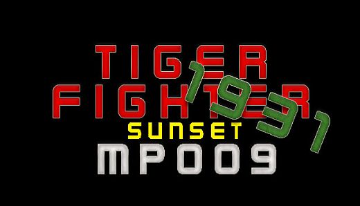 Tiger Fighter 1931 Sunset MP009