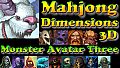 Mahjong Dimensions 3D - Monster Avatar Three