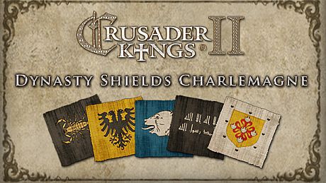 Crusader Kings II: Dynasty Shields Charlemagne DLC