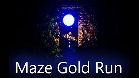 Maze Gold Run Game