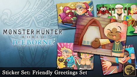 Monster Hunter: World - Sticker Set: Friendly Greetings Set DLC