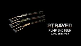 Strayed - Pump Shotgun Camo Skin Pack
