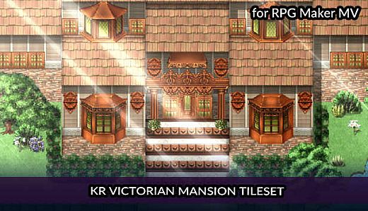 RPG Maker MV - KR Victorian Mansion Tileset