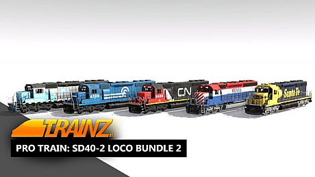 Trainz 2022 DLC - Pro Train: SD40-2 Loco Bundle 2 DLC