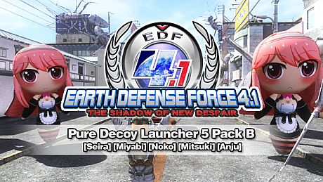 Pure Decoy Launcher 5 Pack B  [Seira] [Miyabi] [Noko] [Mitsuki] [Anju] DLC