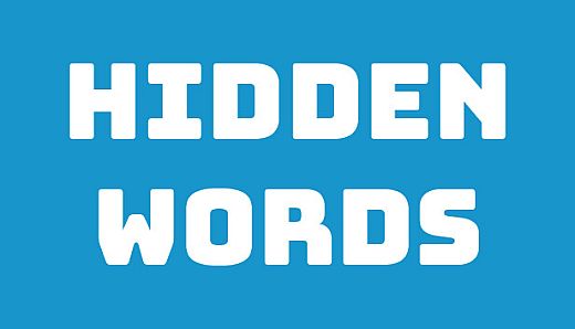 Hidden Words