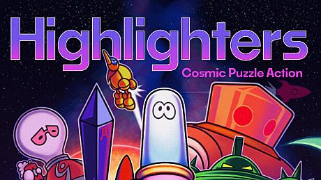 Highlighters: Cosmic Puzzle Action Game