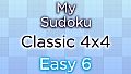 My Sudoku - Classic 4x4 Easy 6