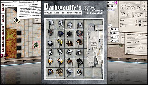 Fantasy Grounds - Darkwoulfe's Token Pack Volume 15