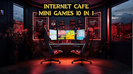 Internet Cafe Mini Games 10 in 1 Game