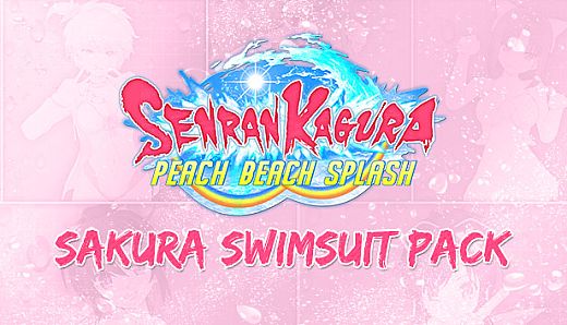 SENRAN KAGURA Peach Beach Splash - Sakura Swimsuit Pack