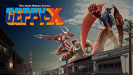 70s-style Robot Anime Geppy-X Game