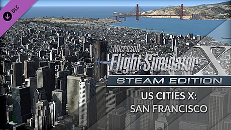 FSX Steam Edition: US Cities X: San Francisco Add-On DLC
