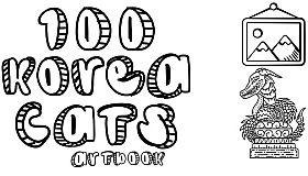 100 Korea Cats - Artbook