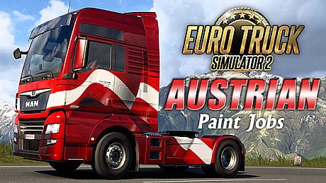 Euro Truck Simulator 2 - Austrian Paint Jobs Pack DLC