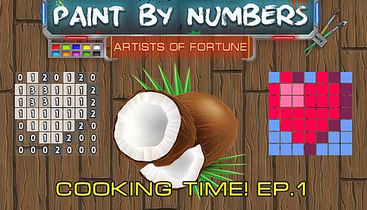 Paint By Numbers - Cooking Time! Ep. 1