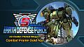EARTH DEFENSE FORCE 5 - Air Raider Piloted Weapon: Combat Frame Gold Nyx