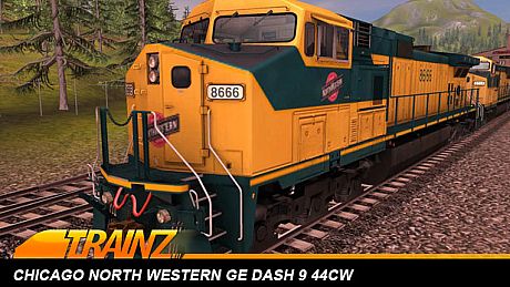 TANE DLC: Chicago North Western GE Dash 9 44CW DLC