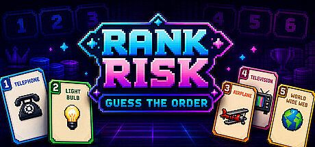 Rank Risk: Guess the Order Game