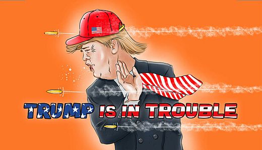 Trump is in trouble