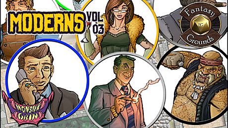 Fantasy Grounds - Moderns, Volume 3 (Token Packs) DLC