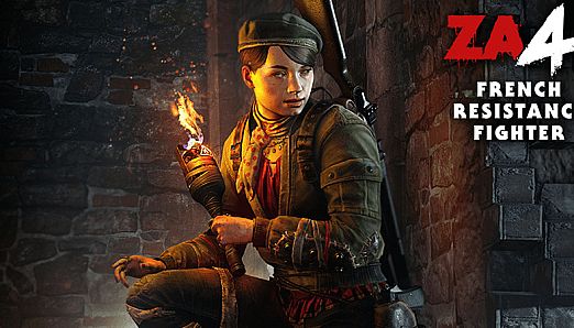 French Resistance Fighter Character