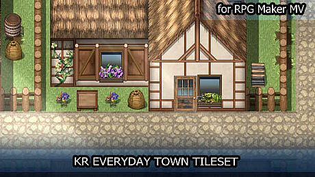 RPG Maker MV - KR Everyday Town Tileset DLC