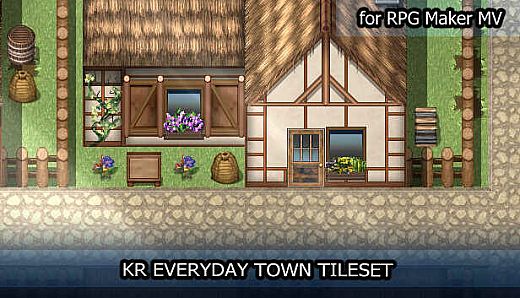 RPG Maker MV - KR Everyday Town Tileset