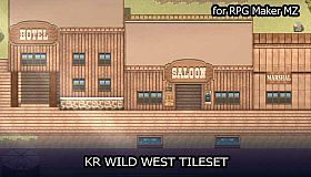 RPG Maker MZ - KR Wild West Tileset