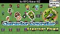 RPG Maker MZ - Character Generator Expansion Plugin