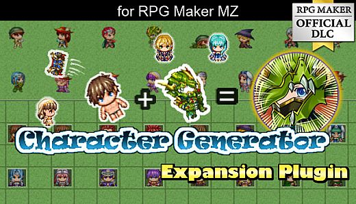 RPG Maker MZ - Character Generator Expansion Plugin