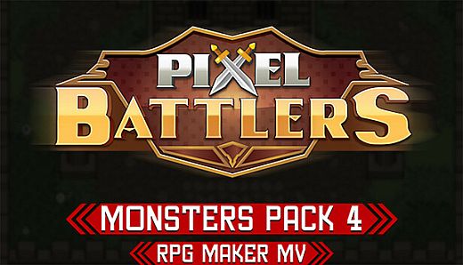 RPG Maker MV - Pixel Battlers Monsters Pack 4