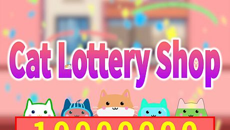 Cat Lottery Shop Game